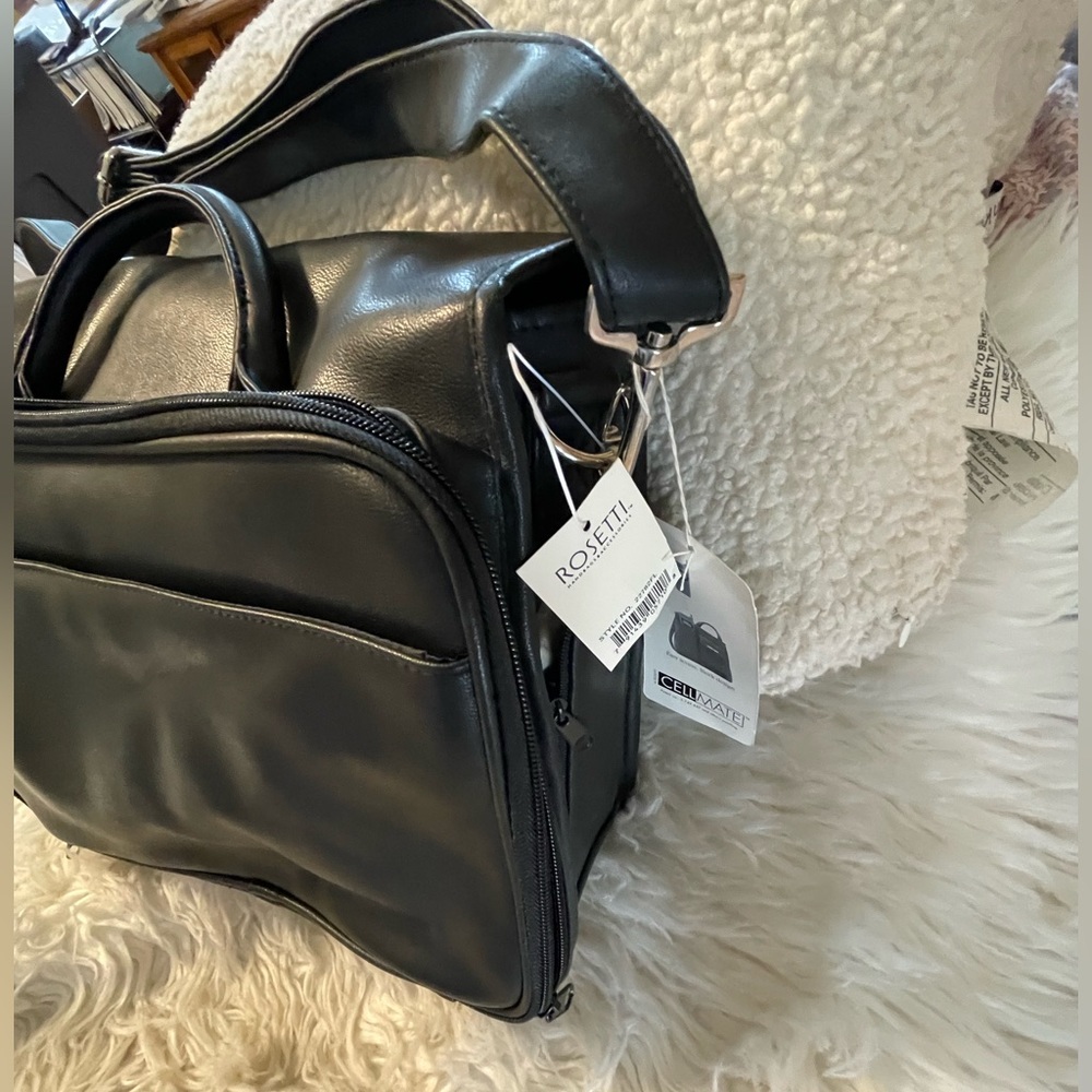 Rosetti Women’s Cellmate Organizer Black Purse/Bag with Tags. - Picture 6 of 16